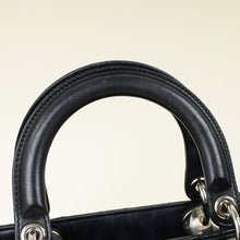 Christian Dior Black Lady Dior Medium Bag