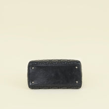 Christian Dior Black Lady Dior Medium Bag
