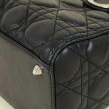 Christian Dior Black Lady Dior Medium Bag