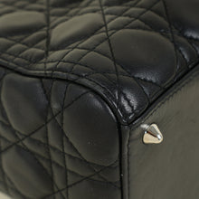 Christian Dior Black Lady Dior Medium Bag