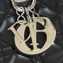 Christian Dior Black Lady Dior Medium Bag