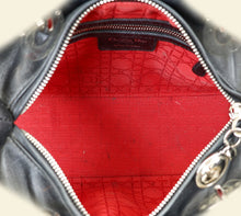 Christian Dior Black Lady Dior Medium Bag
