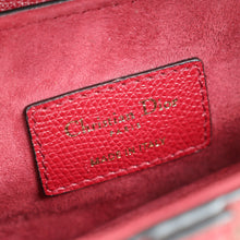Christian Dior Red Mini Saddle Bag