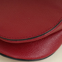 Christian Dior Red Mini Saddle Bag
