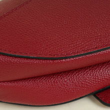 Christian Dior Red Mini Saddle Bag