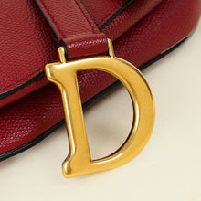 Christian Dior Red Mini Saddle Bag