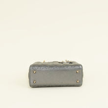 Christian Dior Metallic Asphalte My ABCDior Lady Dior Small Bag