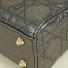 Christian Dior Metallic Asphalte My ABCDior Lady Dior Small Bag