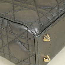 Christian Dior Metallic Asphalte My ABCDior Lady Dior Small Bag