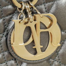 Christian Dior Metallic Asphalte My ABCDior Lady Dior Small Bag