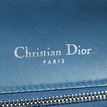 Christian Dior Blue Python Diorama Shoulder Bag