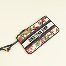 Christian Dior White Multicolor Albero della Vita Embroidery Brocart Hat Basket Bag