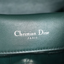 Christian Dior Forest Green Crocodile Mini Be Dior Bag