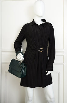Christian Dior Forest Green Crocodile Mini Be Dior Bag