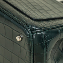 Christian Dior Forest Green Crocodile Mini Be Dior Bag