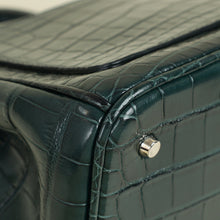 Christian Dior Forest Green Crocodile Mini Be Dior Bag
