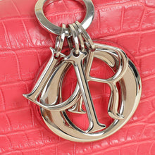 Christian Dior Pink Crocodile Be Dior Small Bag