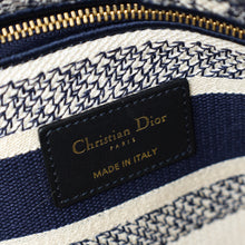 Christian Dior Bicolor Toile De Jouy Lady D-Lite Medium Bag