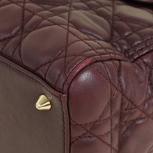 Christian Dior Burgundy Lady Dior Medium Bag