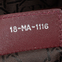 Christian Dior Burgundy Lady Dior Medium Bag