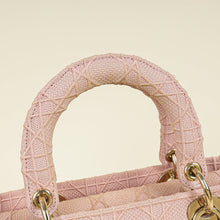 Christian Dior Pink Lady D-Lite Embroidered Medium Bag