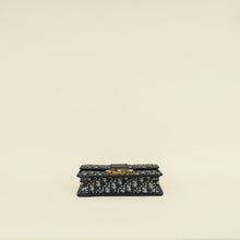 Christian Dior Navy Blue Oblique 30 Montaigne Shoulder Bag