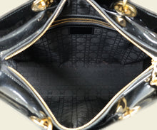 Christian Dior Black Lady Dior Large Bag