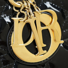 Christian Dior Black Lady Dior Large Bag