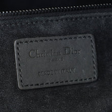 Christian Dior Black Ultramatte Lady Dior Medium Bag