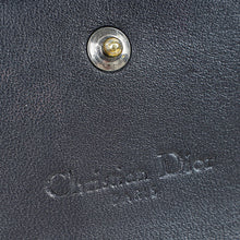 Christian Dior Black Micro-Cannage Lady Dior Croisiere Wallet on Chain