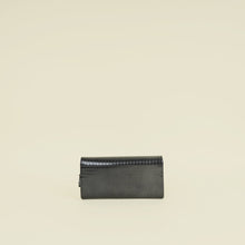 Christian Dior Black Micro-Cannage Lady Dior Croisiere Wallet on Chain