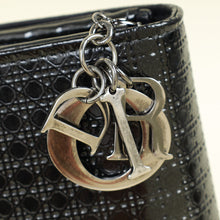 Christian Dior Black Micro-Cannage Lady Dior Croisiere Wallet on Chain