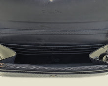 Christian Dior Black Micro-Cannage Lady Dior Croisiere Wallet on Chain