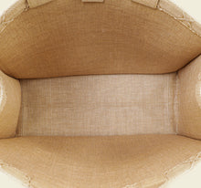 Christian Dior Natural Cannage Raffia Book Tote Large Bag