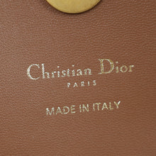 Christian Dior Brown Saddle Medium Pouch with Chain