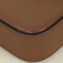 Christian Dior Brown Saddle Medium Pouch with Chain