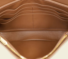 Christian Dior Brown Saddle Medium Pouch with Chain