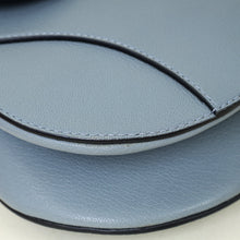Christian Dior Grey Saddle Medium Bag With Wide Strap