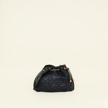 Christian Dior Black Macrocannage Ammi Bucket Bag
