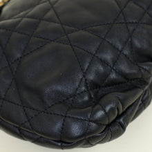 Christian Dior Black Macrocannage Ammi Bucket Bag