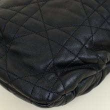 Christian Dior Black Macrocannage Ammi Bucket Bag