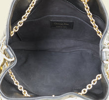 Christian Dior Black Macrocannage Ammi Bucket Bag