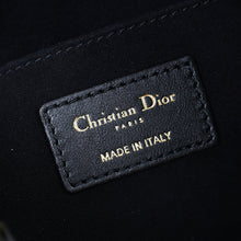 Christian Dior Black Macrocannage Ammi Bucket Bag
