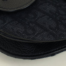 Christian Dior Black Saddle Messenger Bag