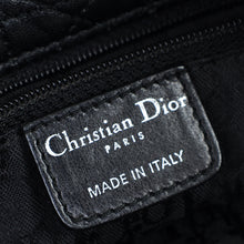 Christian Dior Black Soft Shopping Tote Bag