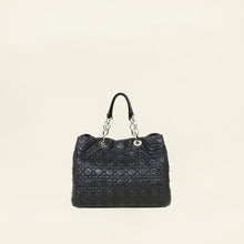 Christian Dior Black Soft Shopping Tote Bag