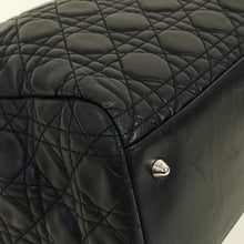 Christian Dior Black Soft Shopping Tote Bag