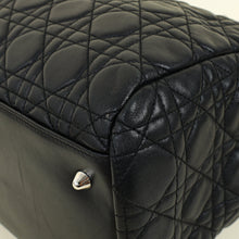 Christian Dior Black Soft Shopping Tote Bag