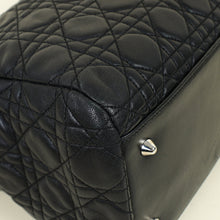 Christian Dior Black Soft Shopping Tote Bag