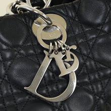 Christian Dior Black Soft Shopping Tote Bag